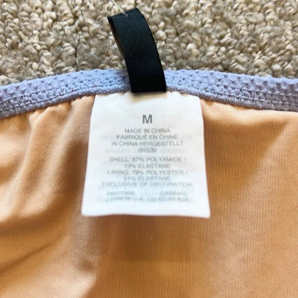 NWT J Crew Lowrider Rickrack Trim Bikini Bottoms